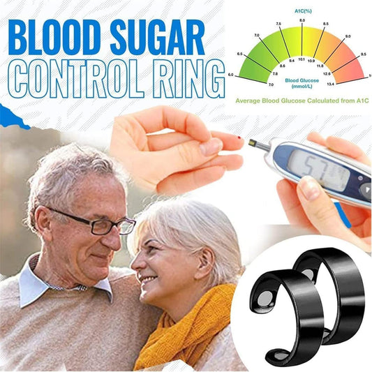 Magnetic Sugar & BP Control Ring - Buy 1 Get 1 Free!