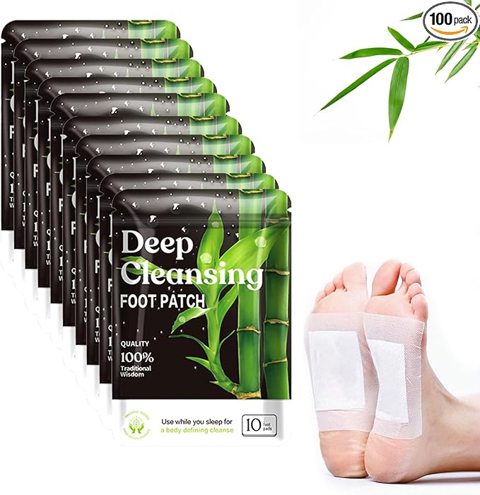 Foot Patches – Pain Relief and Body Detox - Buy 1 Get 1 Free (10+10 Patches)